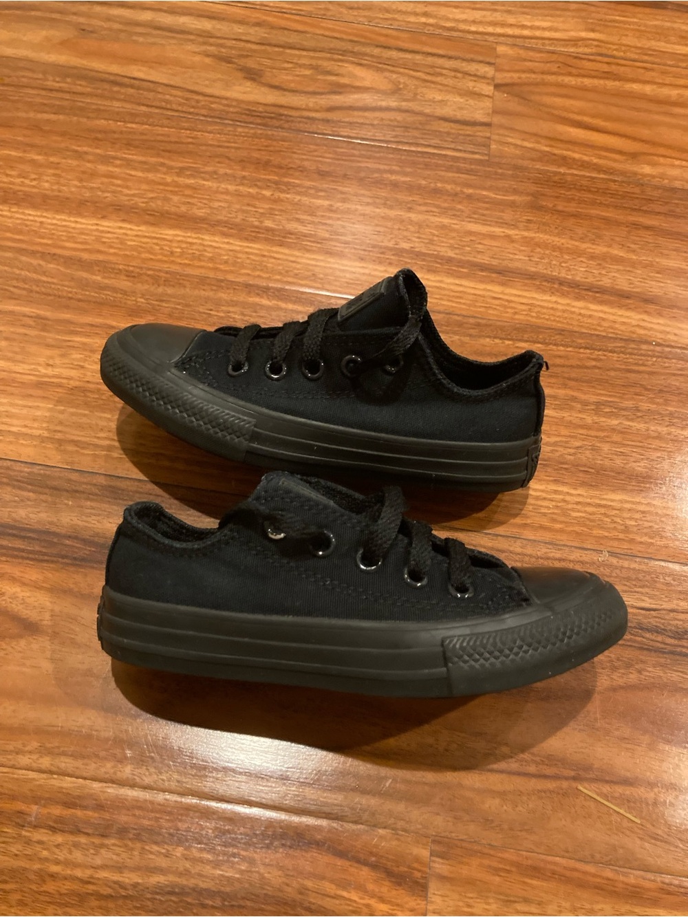 Converse All Star Unisex Kids Low Top Lace-Up Sneakers Black US 11 EU 28 314786F